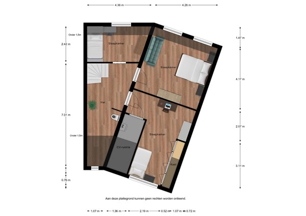 Floorplan - Ceres 19, 4501 GX Oostburg